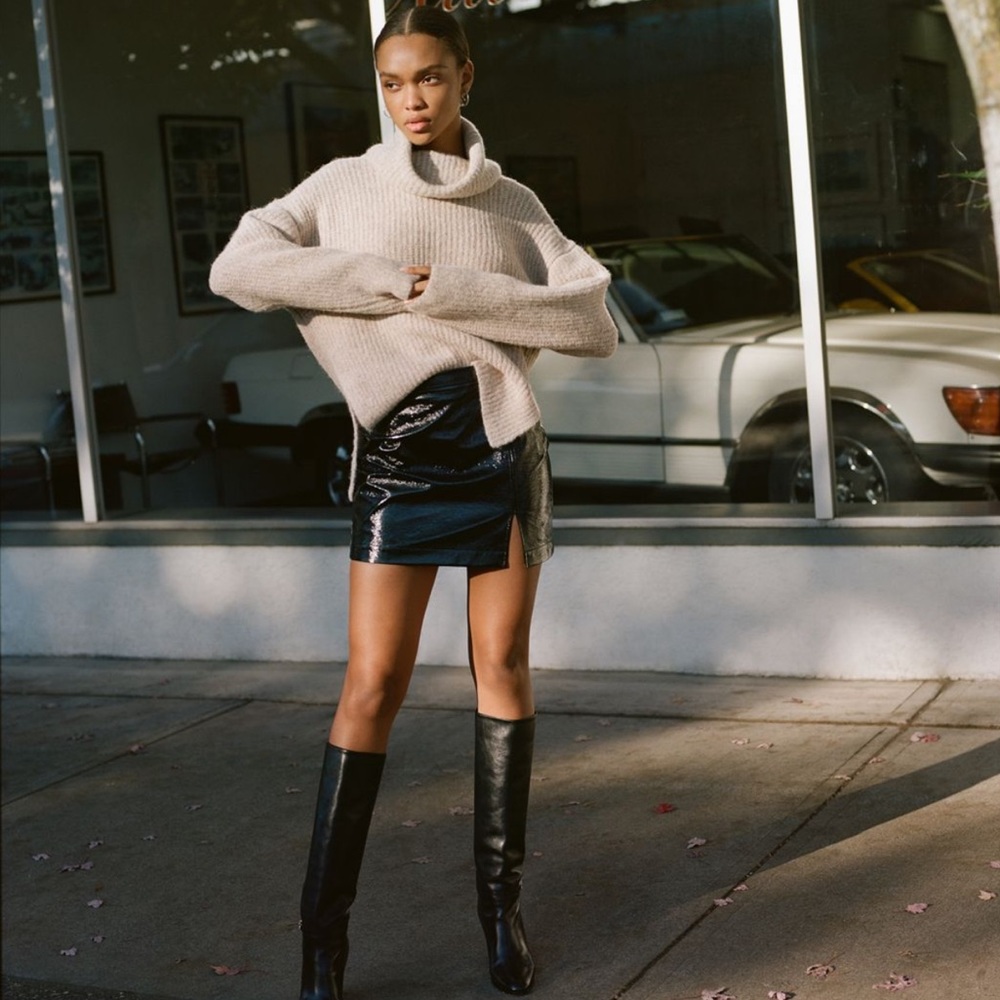 Aritzia Tempest Skirt in Black